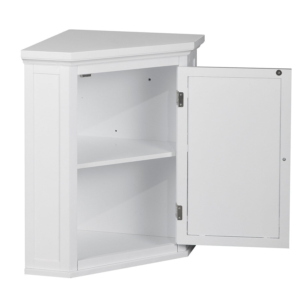 Teamson Home Glancy 22.5-in x 24-in x 15-in White Bathroom Wall Cabinet