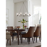 Progress Lighting Debut 9-Light Brushed Nickel Farmhouse Chandelier