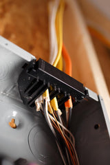 Square D QO 200-Amp 30-space load center - label view