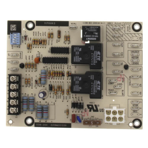 Heil Quaker (ICP) 1170063 control board - front view (Product Type: Control Board; Voltage: 85/135V)