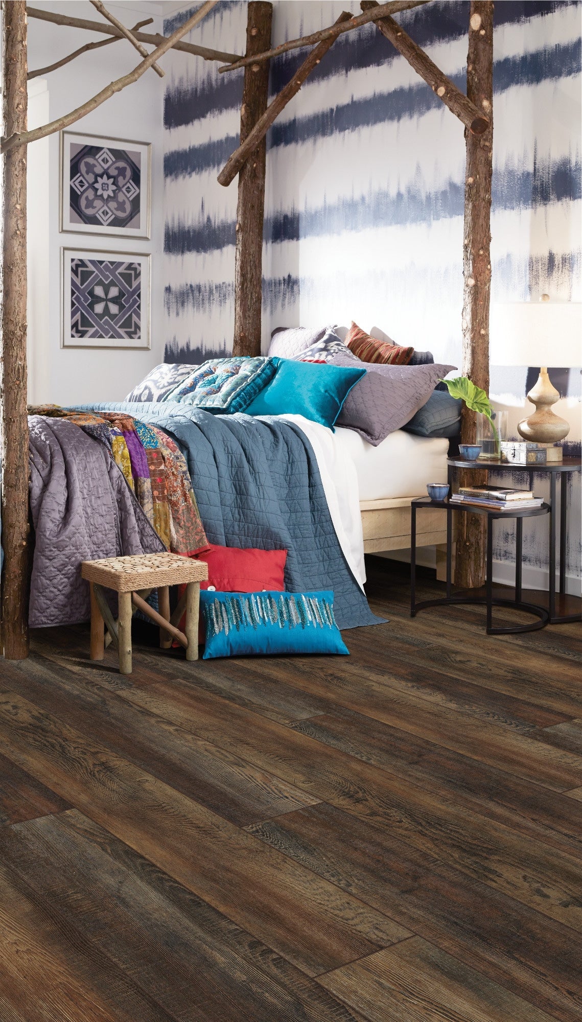 Shaw Parallax HD Plus Graceful 7-in Wide x 8-mm Thick Waterproof Luxury Vinyl Plank Flooring (18.91-sq ft)