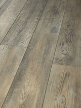 Shaw (Sample) Parallax HD Plus Timeless Gray Wood Look 20-mil Waterproof Interlocking or Glue Down Luxury Vinyl Plank