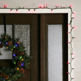 GE StayBright 100-Count 24.7-ft Red LED Plug-In Christmas String Lights