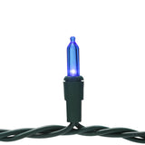 GE StayBright 100-Count 24.7-ft Blue LED Plug-In Christmas String Lights