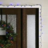 GE StayBright 100-Count 24.7-ft Blue LED Plug-In Christmas String Lights