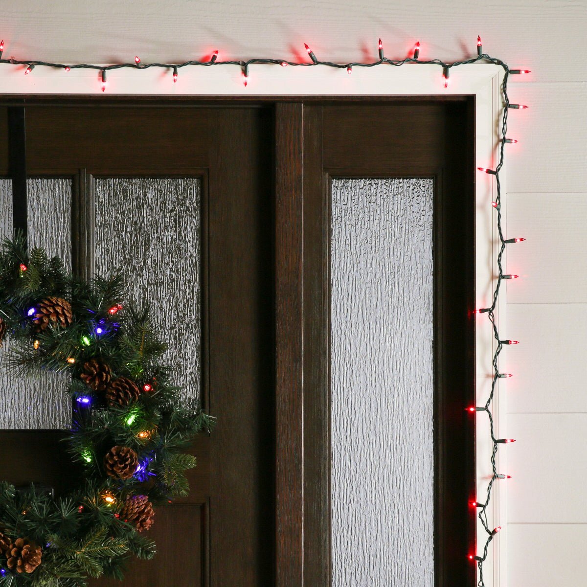 GE String-A-Long 100-Count 20.6-ft Red Incandescent Plug-In Christmas String Lights