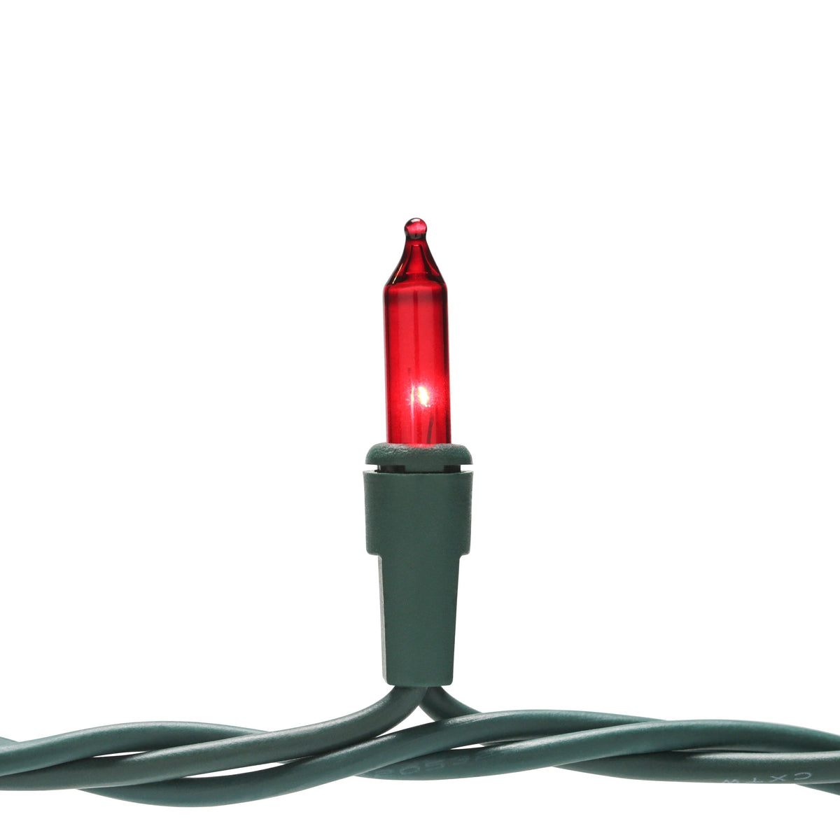GE String-A-Long 100-Count 20.6-ft Red Incandescent Plug-In Christmas String Lights