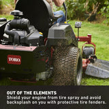 Toro TITAN 60 in. IronForged Deck 24.5 HP Commercial V-Twin Gas Dual Hydrostatic Zero Turn Riding Mower - Super Arbor