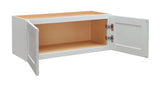 Diamond NOW Arcadia 30-in W x 12-in H x 12-in D White Wall Fully Assembled Cabinet (Recessed Panel Shaker Door Style)