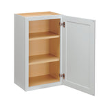 Diamond NOW Arcadia 18-in W x 30-in H x 12-in D White Wall Fully Assembled Cabinet (Recessed Panel Shaker Door Style)