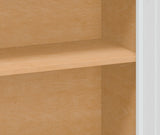 Diamond NOW Arcadia 18-in W x 30-in H x 12-in D White Wall Fully Assembled Cabinet (Recessed Panel Shaker Door Style)