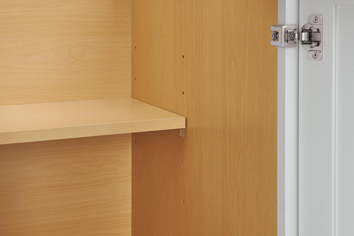 Diamond NOW Arcadia 36-in W x 35-in H x 23.75-in D White 1-Drawer Base Fully Assembled Cabinet (Recessed Panel Shaker Style)