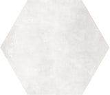 Satori Nouveau Crema Hexagon 7-in x 7-in Matte Porcelain Encaustic Floor and Wall Tile