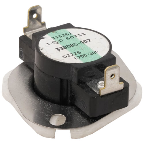 Heil Quaker (ICP) 1184896 limit switch - front view (Product Type: Limit Switch)