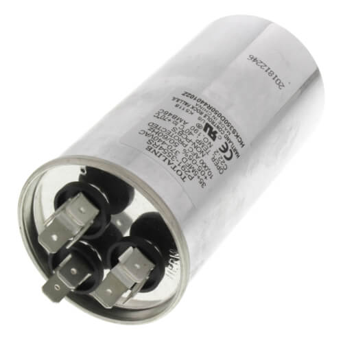 Heil Quaker (ICP) 1186257 capacitor - detail view (Product Type: Capacitor; Voltage: 440v)