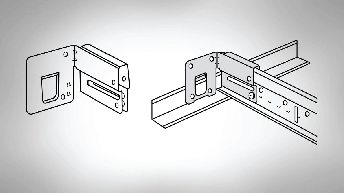 Armstrong Ceilings Seismic Beam End 2-in Retaining Clip, 50-Pack (BERC2)