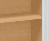 Diamond NOW Arcadia 18-in W x 90-in H x 23.75-in D White Pantry Fully Assembled Cabinet (Recessed Panel Shaker Door Style)