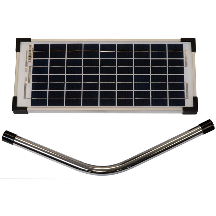 Ghost Controls 10 W Solar Panel Charging Kit for Remote Gate Opener Installation