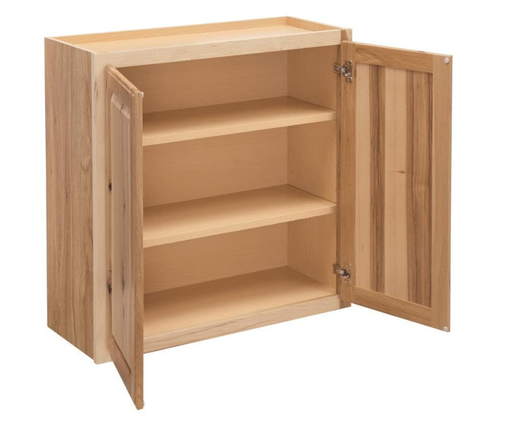 Diamond NOW Denver 33-in W x 30-in H x 12-in D Natural Door Wall Stock Cabinet