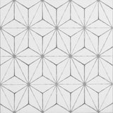 FloorPops Kikko 20-Piece 12-in x 12-in White Peel-and-Stick Vinyl Floor Tile (20-sq ft)