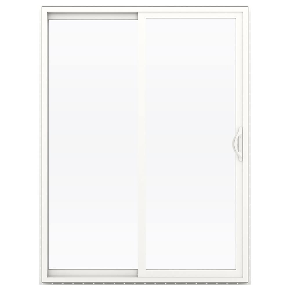 JELD-WEN 72-in x 80-in Vinyl Sliding, Right-hand sliding – product-only view