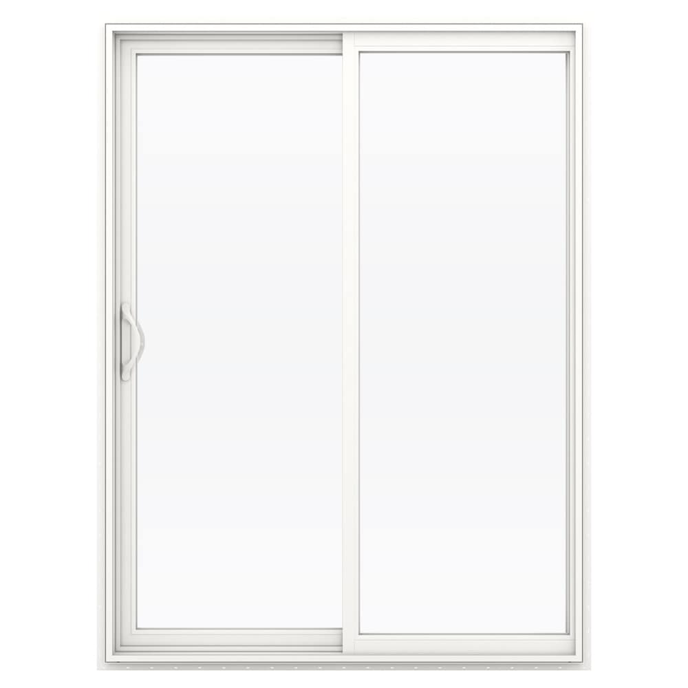 JELD-WEN 60-in x 80-in Vinyl Sliding, Universal reversible – primary product view