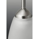 Progress Lighting Gather 3-Light Brushed Nickel Transitional Chandelier