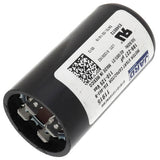 Jard 11915 capacitor - detail view (Voltage: 110/125V; MFD: 189-227)