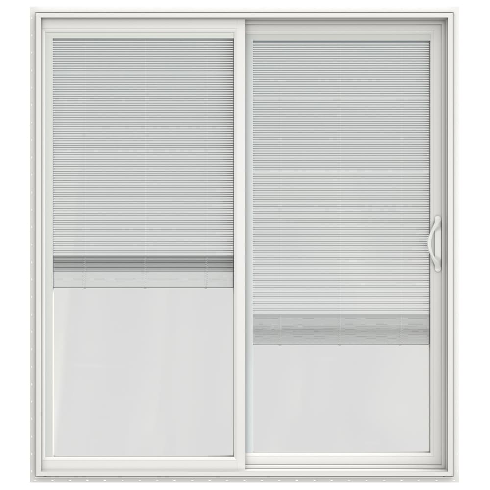 JELD-WEN 72-in x 80-in Vinyl Sliding, Right-hand sliding – additional view 2