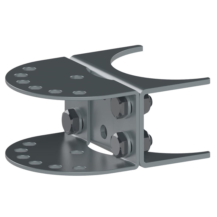 Ghost Controls Steel Post Adaptor for Driveway Gate Opener - Easy Installation on 4-in Round Steel Posts
