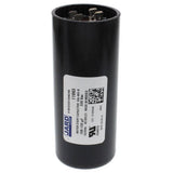 Jard 11963 capacitor - front view (Voltage: 330v; MFD: 108-130)