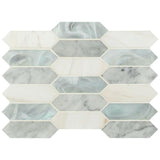 MSI Cienega Springs 10 in. x 13.78 in. x 6mm Textured Picket Multi-Surface Mesh-Mounted Mosaic Tile (14.4 sq. ft./Case)