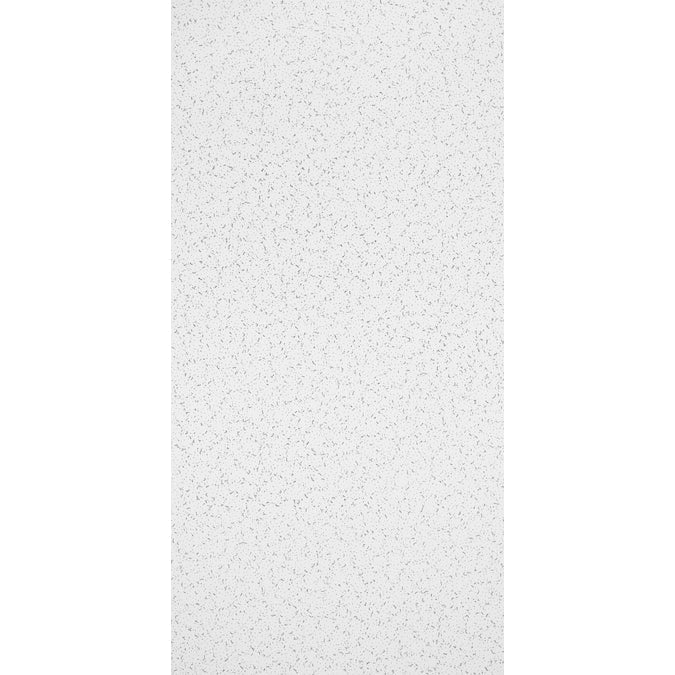 Armstrong Ceilings 4-ft x 2-ft Random Textured Contractor White Mineral Fiber Drop Ceiling Tile (10-Pack, 80-sq ft / Case)
