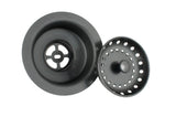 Keeney K5414BLK 4.5-in Black Plastic Rust-Resistant Kitchen Sink Strainer with Lock Mount and Basket