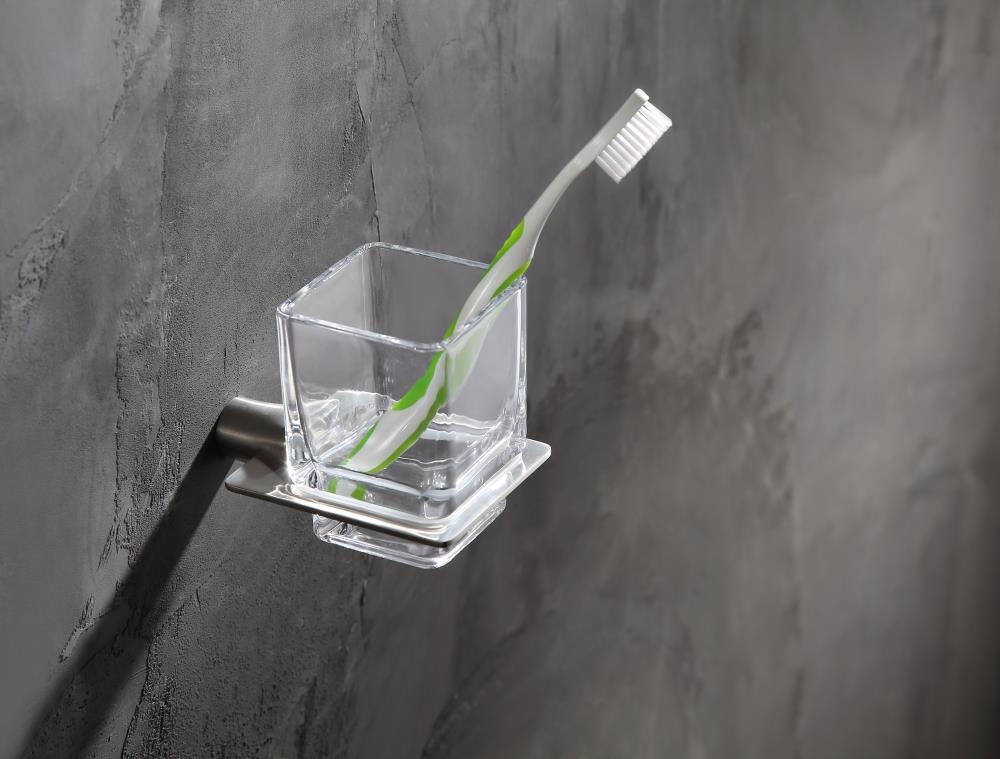 ANZZI Essence Series Toothbrush Holder in Brushed Nickel