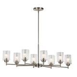 Kichler Winslow 8-Light Brushed Nickel Modern/Contemporary Chandelier