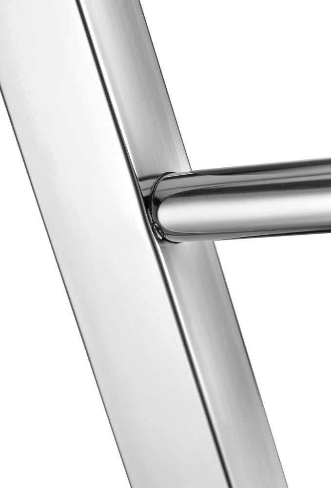 ANZZI Riposte Series 6-Bar Polished Chrome Plug-In Freestanding Towel Warmer, 21.85 x 13.98 x 35.24 in
