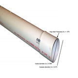 4 in. x 10 ft. PVC 2729 Perforated Pipe - Super Arbor
