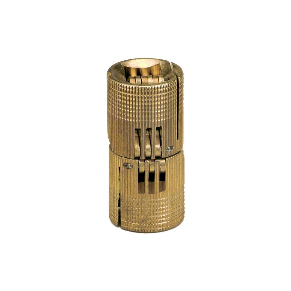 0.945 in. 0.945 in. Solid Brass Barrel Hinge