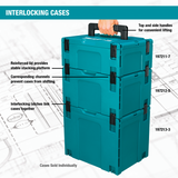 Makita 15.5 in. Medium Interlocking Tool Box (MAKPAC)