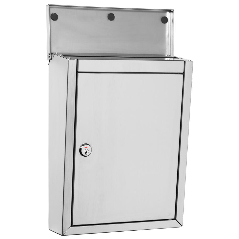 Regent Wall-Mount Locking Mailbox - Super Arbor