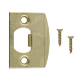 Satin Nickel Latch Strike (2 per Pack)