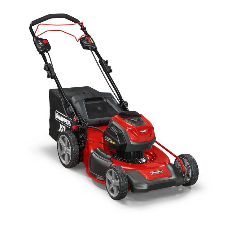 Snapper XD 82-Volt MAX Cordless Electric 21 in. Self-Propelled Lawn Mower Kit with (2) 2.0 Batteries & (1) Rapid Charger