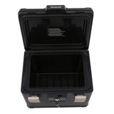 0.60 cu. ft. Molded Fire Resistant and Waterproof Filing Chest Safe with Key and Double Latch Lock