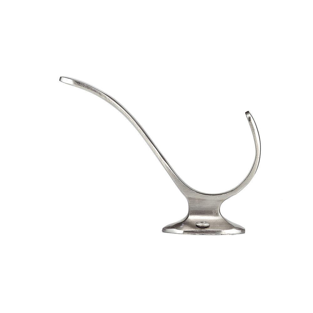 Brushed Nickel Coat Hook - Super Arbor