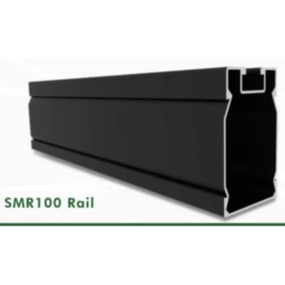 Sunmodo SMR100 Rail Black Anodized