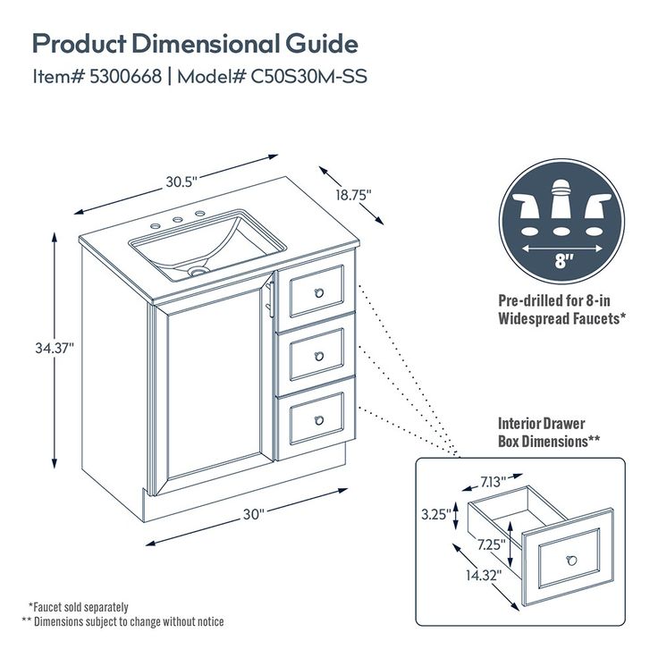 Style Selections Davies 30-in Navy Single Sink Bathroom Vanity with White Cultured Marble Top (Mirror Included)