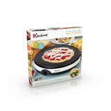 12 in. White Non-Stick Crepe Maker
