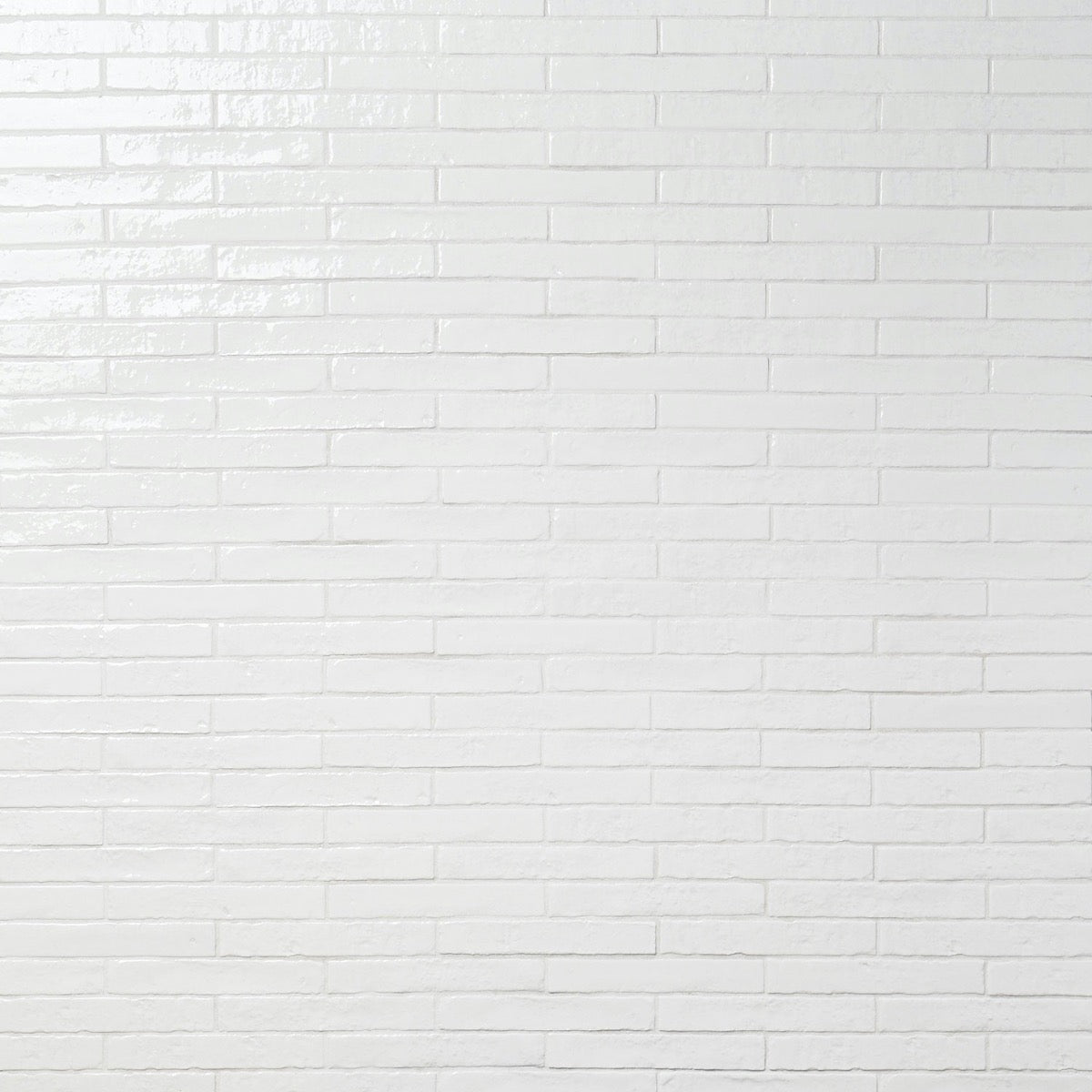 Lux Tile Wabi Sabi Snow White 1.5x9 Glossy Ceramic Tile