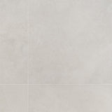 Lux Tile Perla White Matte Porcelain Tile 24x24 - Limestone Look